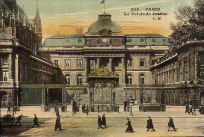 Paris — O Palácio de Justiça — C. M. n° 308