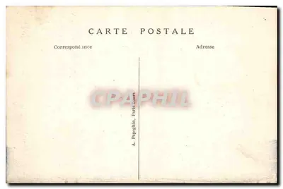 PARIS — Panthéon — Wydawca A. Papaghin, Paryż-Tours, nr 254 — Rewers