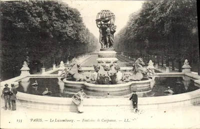 Paris — O Luxembourg — Fonte de Carpeaux — LL. — N° 155