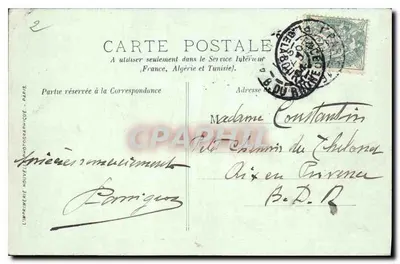 Paris — O Luxembourg — Fonte de Carpeaux — LL. — N° 155 — Verso