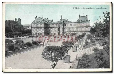 Paris — O Jardim do Luxembourg — J.C. Paris