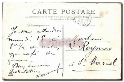 PARIS — Katedra Notre-Dame — wydawca nieznany, numer serii nieczytelny — Rewers
