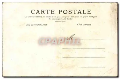 Paris — O Palácio do Luxemburgo — Editor não identificado — Verso