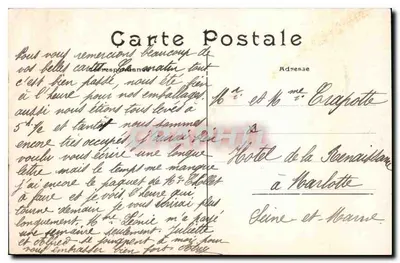 Parijs – Bois de Boulogne – De Boerderij van Pré Catelan – C.M. — Achterkant