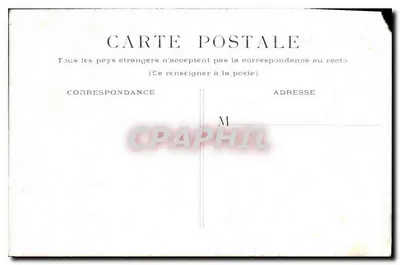 Paris - A Madeleine — vista do templo com carruagens a cavalo — editor Paris Sybato & Magdalena — Verso