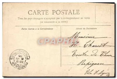 PARIS — Katedra Świętego Etienne w Mont — KERVEN — Rewers