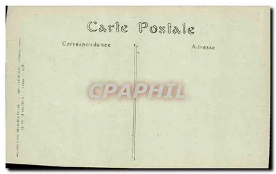 Paryż — Katedra Notre-Dame, ogólny widok — Wydawca: Impr. F. Mercier & Cie, Paryż — Rewers