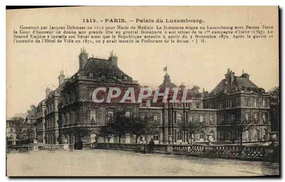 Paris — Palácio do Luxembourg — editor J. II