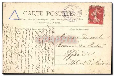 Igreja de São Agostinho — Paris — Coleção Petit Journal — Verso