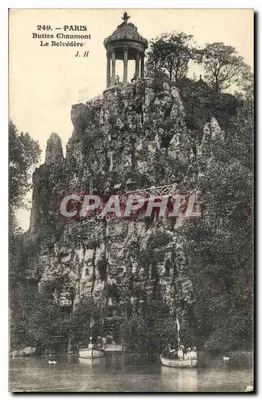 Buttes Chaumont — O Belvédère — J. H. n° 249