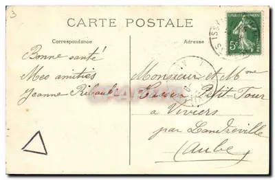 Buttes Chaumont — O Belvédère — J. H. n° 249 — Verso