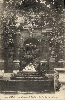 Fonte de Médicis — Jardim do Luxembourg — L'Abéille, Asnières