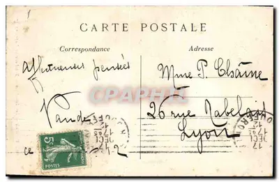 PARIS — De Invaliden — Graf van Napoleon I — C. M. n° 264 — Achterkant
