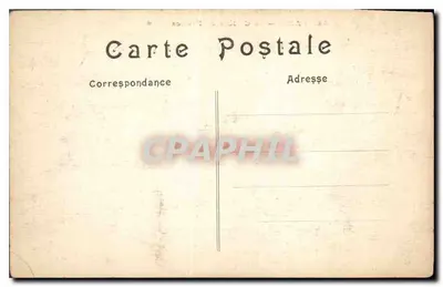 Paris — O Colégio de França — F.M. n° 5158 — Verso
