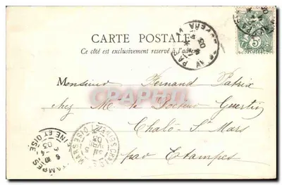 Paris - Buttes-Chaumont - Ponte suspensa — B.F., Paris, n°123 — Verso