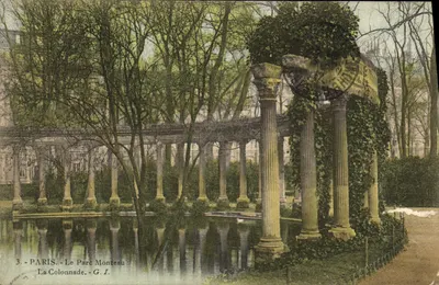 Paris - O Parque Montceau - A Colunata - G.I. n°3
