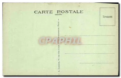 Jardim do Luxembourg — A Fonte de Médicis — A. L. n°90 — Verso