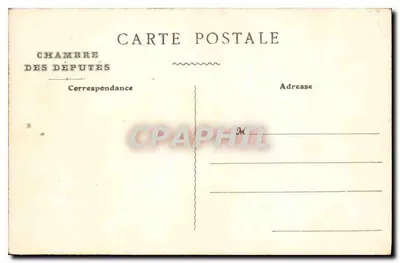 Câmara dos Deputados — Sala das Sessões — A. Pepper, La Garenne — Verso