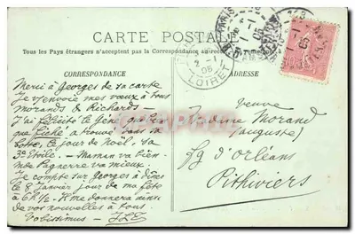 PARIS — O Parque Montsouris — A Cascata — LL. — n° 368 — Verso