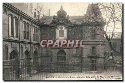 Paris — Palácio do Luxemburgo. Capela de Maria de Médicis — Bonniol, 38, rue de Vaugirard