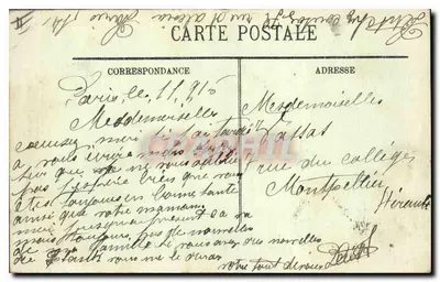 Paryż — Sorbona — LL. n° 1469 — Rewers