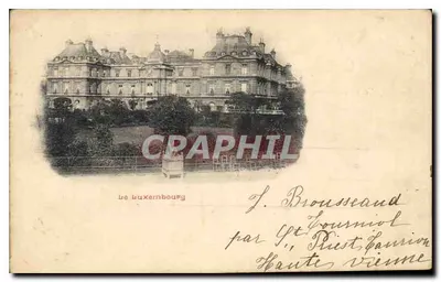 O Luxembourg — Paris — editor J. Brousseaud