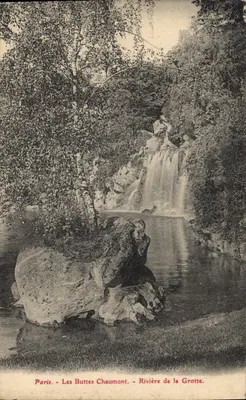Paris - Les Buttes Chaumont - Rio da Grotte
