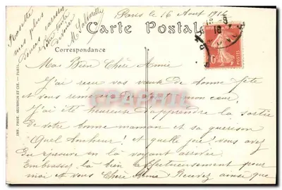 PARIS — Champs-Elysées, Mały Pałac — ND. Fot. n°139 — Rewers