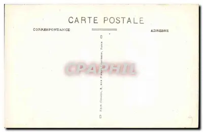 Paryż - Najświętsza Anna - Boczna nawę katedry — widok wewnętrzny katedry — wydawca C. P. H. Paryż — Rewers