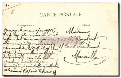 Hôtel des Invalides — Paryż — wydawca B.D. — Rewers