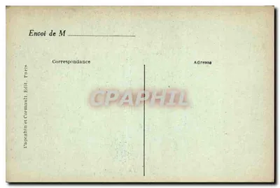 Paryż — Muzeum Cluny (Kopiec) — A.P. nr 243 — Rewers