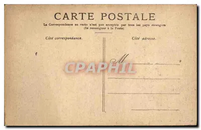 Paris — The City Hall — publisher unknown — Back