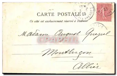 Pałac Luxembourg — Paryż — C. L. C. nr 113 — Rewers