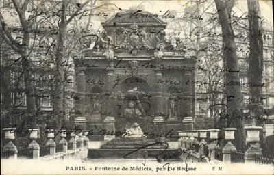 Paris - Fontaine de Médicis, por De Brosse