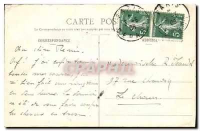 Paris - Fontaine de Médicis, por De Brosse — Verso