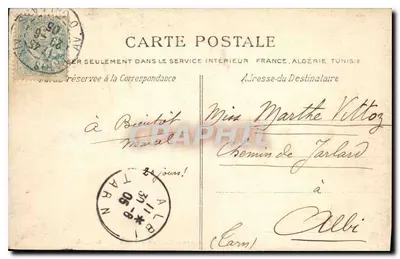 Paris — Bois de Boulogne — Chalet du Cycle — C. L. C. — Verso
