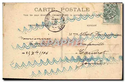 PARIS - Avenue de l'Opéra — widok miejski — wydawca nieznany — Rewers