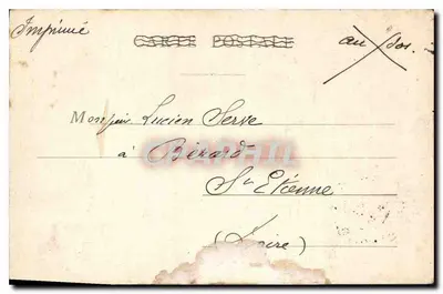 Paryż — Louvre — Pawiłon Flore — Drukarnia Jéjélin, n° 5.700 — Rewers