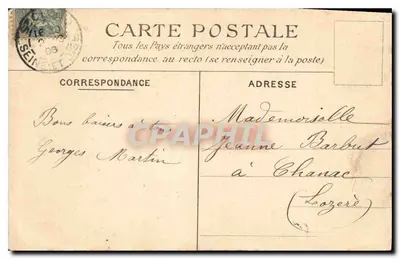 Bassin des 3 bouillons en de Salle des Marronniers — Saint-Cloud — C.M. n°21 — Achterkant