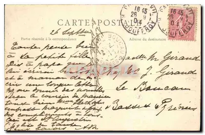 Parijs — Kerk van Sint Augustinus — E.B., Parijs, n°62 — Achterkant