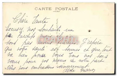 Parijs-Montmartre — Plein Saint-Pierre en de nieuwe trappen, ingewijd in 1930 — J.H. — Achterkant