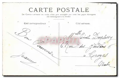 PARIS — O Jardim do Luxembourg — editor não visível — Verso