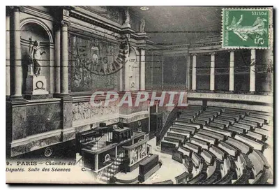 Paris – Câmara dos Deputados. Sala das Sessões — n°9