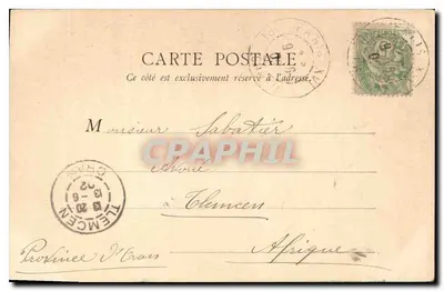 Kolumna Vendôme — Paryż — B. F.J. Paryż, n° 76 — Rewers