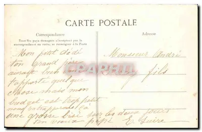 Capilla Conmemorativa del Bazar de la Caridad — París — ELD, n° 674 — Reverso