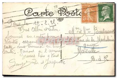 Paryż — Arc de Triomphe — A. P. — Rewers