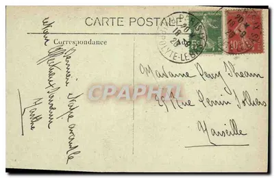 Parijs — Algemene uitzicht van de brug Alexandre III — C.M. n°172 — Achterkant
