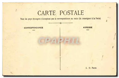 París — Plaza de la República — L. D. — Reverso