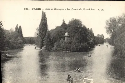 Paris - Bois de Boulogne - A Ponta do Grande Lago — C.M. n°321