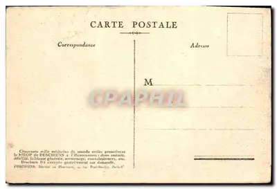 Paris — Ilha da Cidade (Vert-Galant) — Oferecido por Hémoglobine Deschiens — Verso